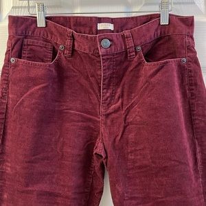 J. Crew Corduroy Jeans